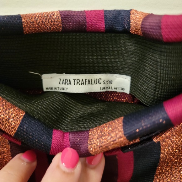 ZARA TRAFALUC mid length skirt - Picture 2 of 2